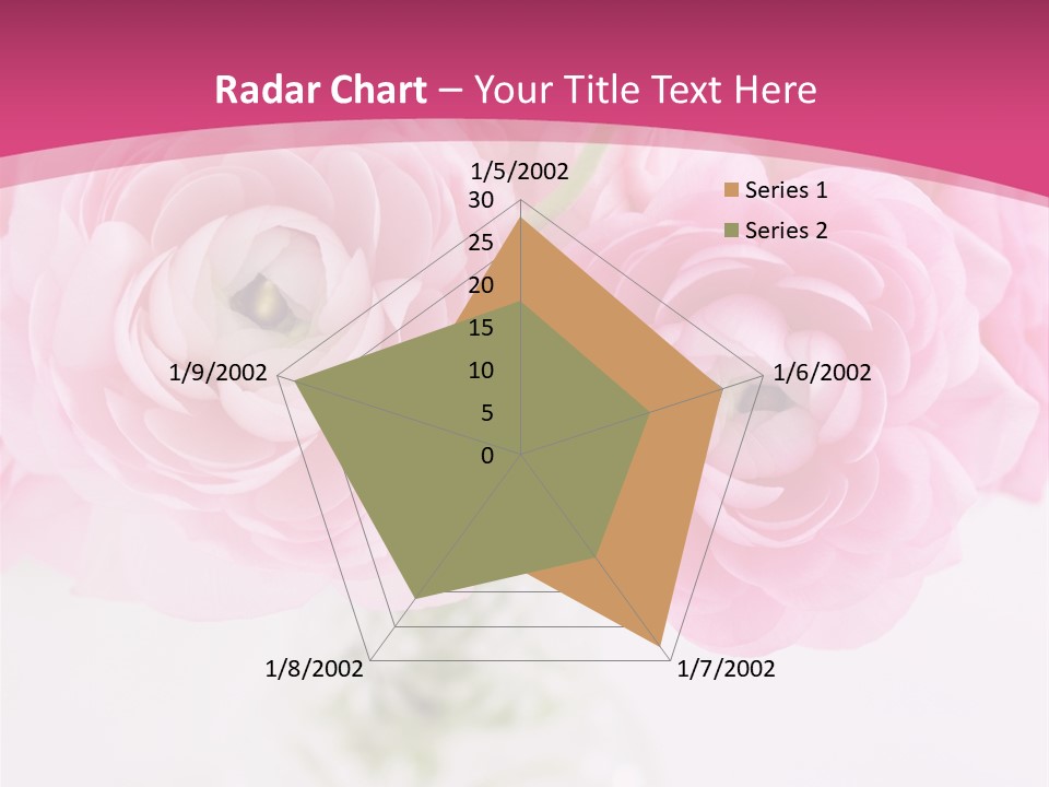 Nature Petals Yellow PowerPoint Template