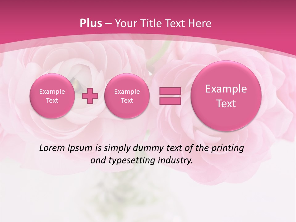 Nature Petals Yellow PowerPoint Template