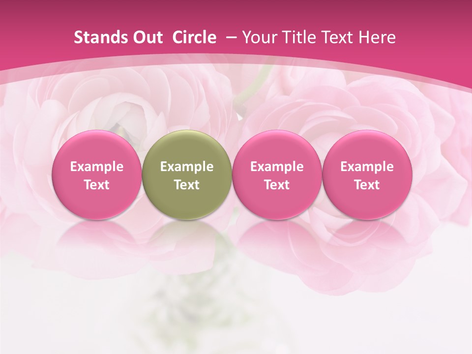 Nature Petals Yellow PowerPoint Template