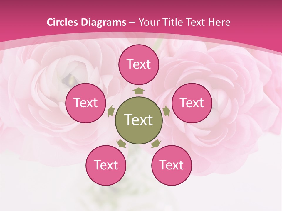 Nature Petals Yellow PowerPoint Template