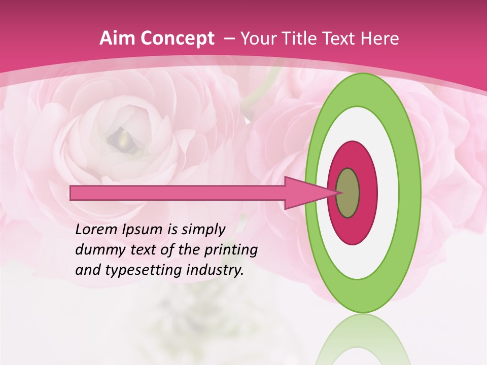 Nature Petals Yellow PowerPoint Template