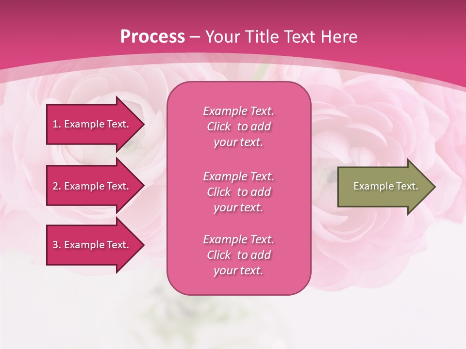 Nature Petals Yellow PowerPoint Template