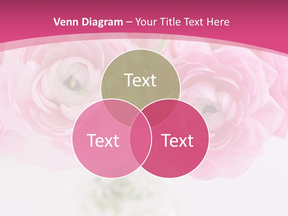 Nature Petals Yellow PowerPoint Template