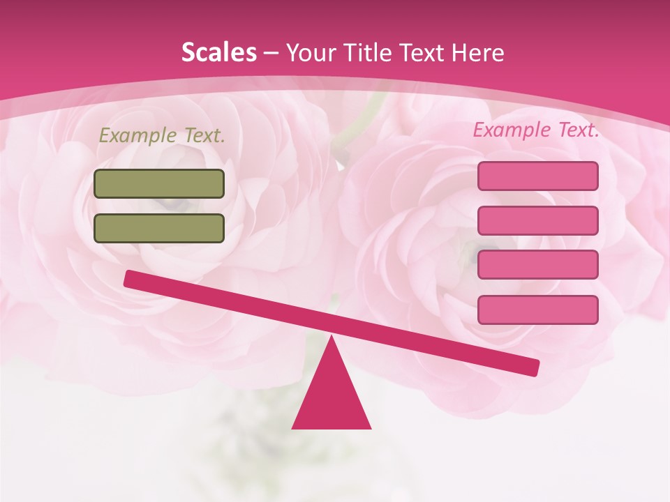 Nature Petals Yellow PowerPoint Template