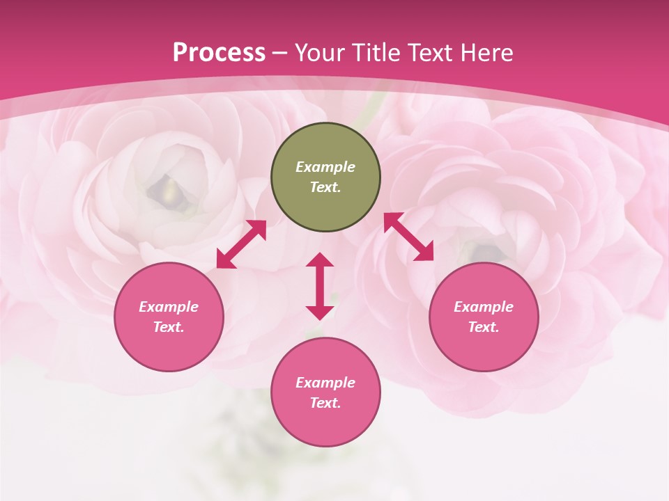 Nature Petals Yellow PowerPoint Template