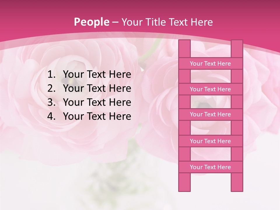 Nature Petals Yellow PowerPoint Template