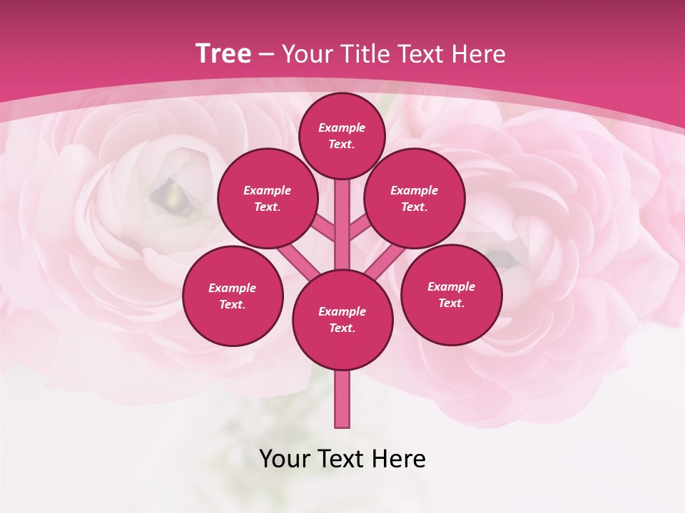 Nature Petals Yellow PowerPoint Template