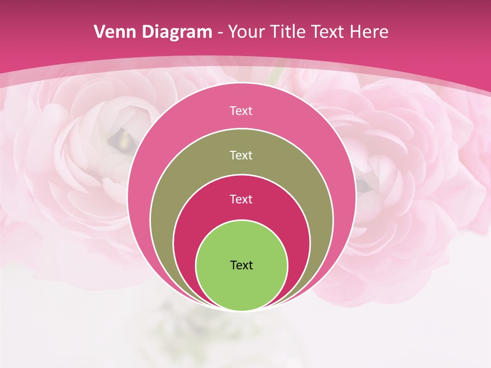 Nature Petals Yellow PowerPoint Template
