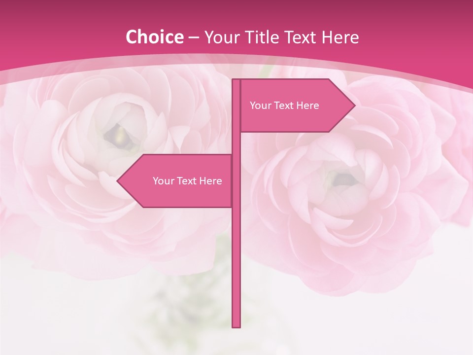 Nature Petals Yellow PowerPoint Template