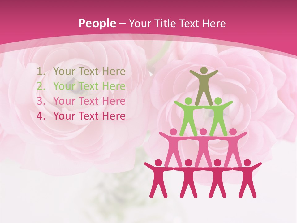 Nature Petals Yellow PowerPoint Template