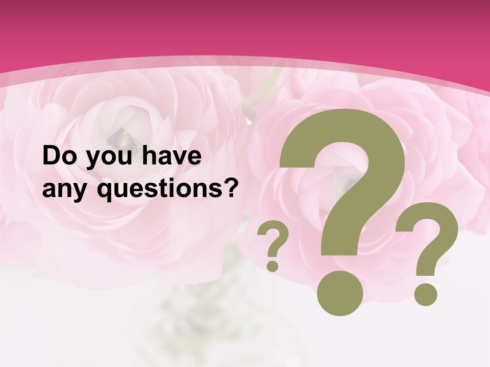 Nature Petals Yellow PowerPoint Template