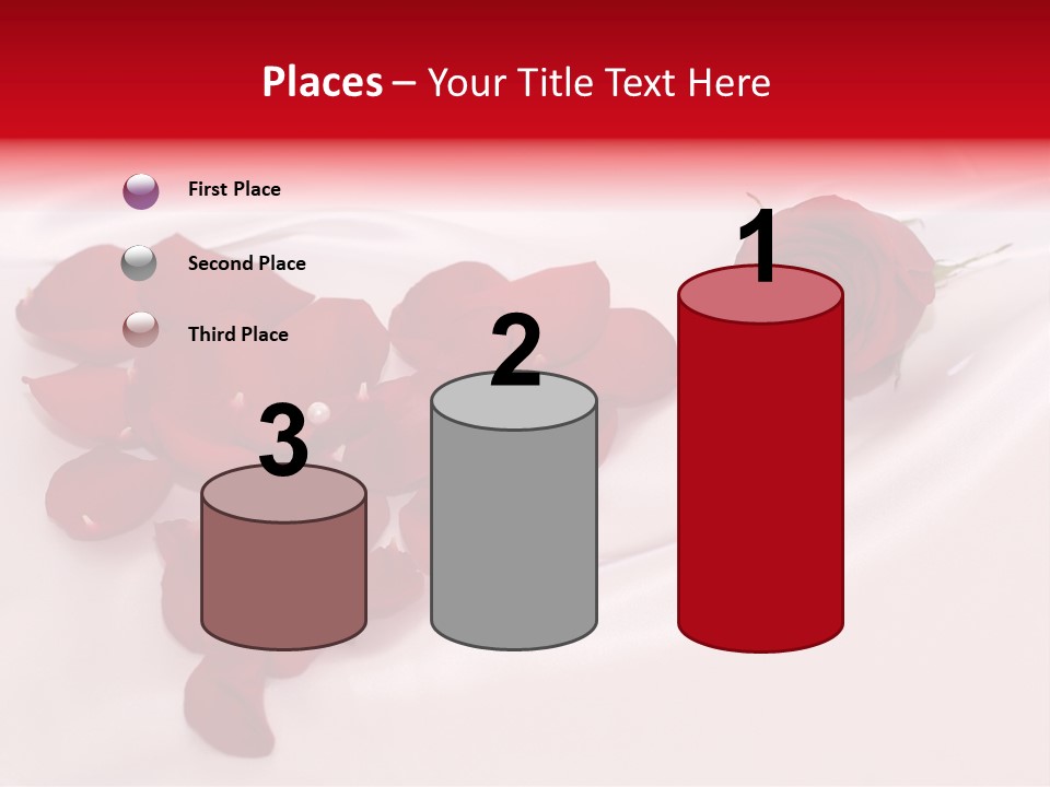 Petal Fabric Drop PowerPoint Template