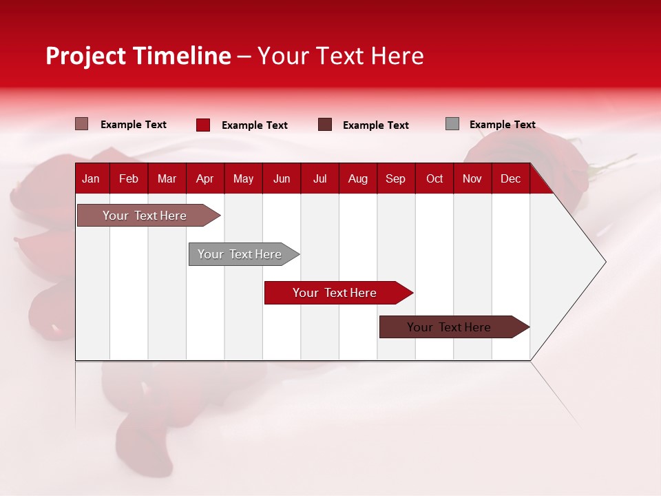 Petal Fabric Drop PowerPoint Template