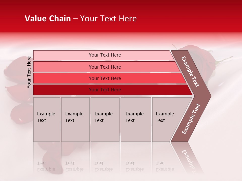 Petal Fabric Drop PowerPoint Template