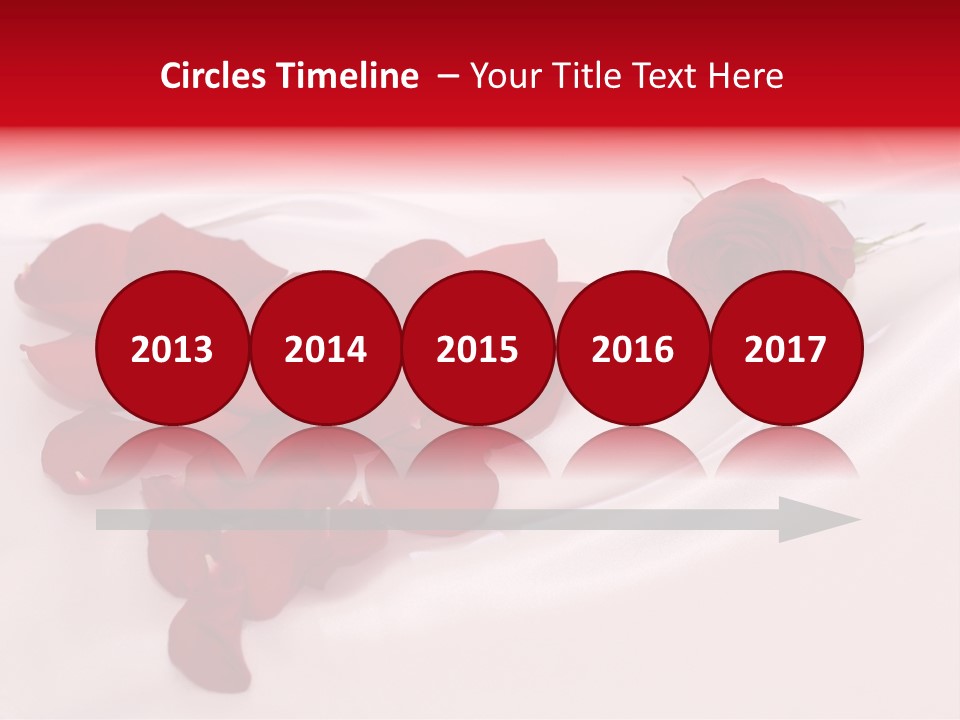 Petal Fabric Drop PowerPoint Template