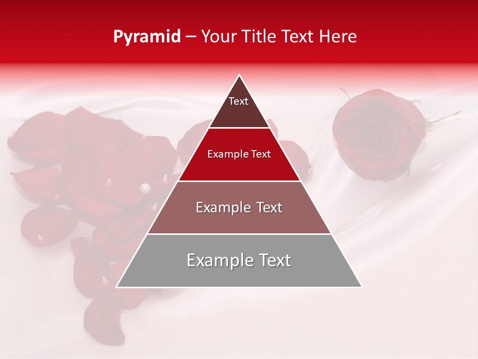 Petal Fabric Drop PowerPoint Template