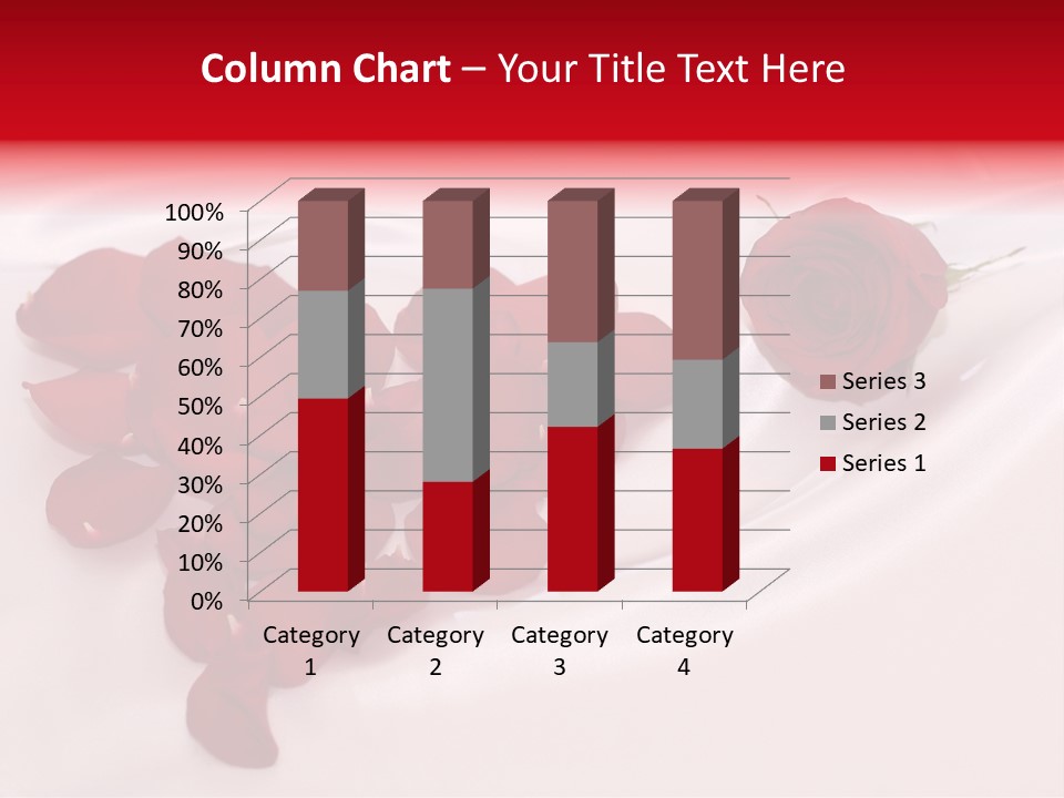 Petal Fabric Drop PowerPoint Template