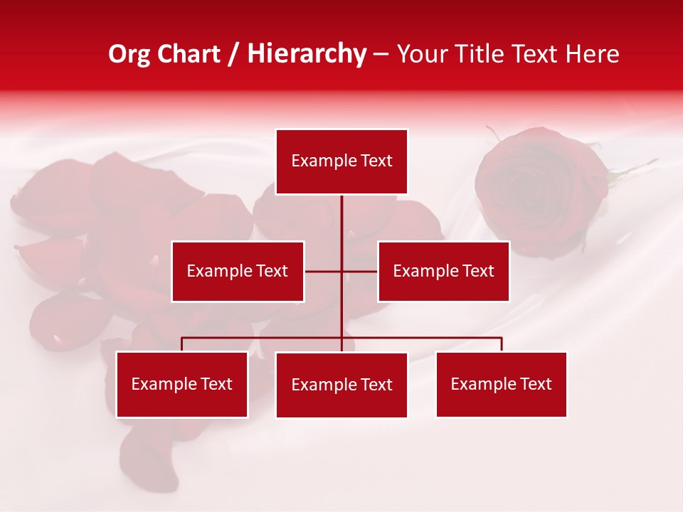 Petal Fabric Drop PowerPoint Template