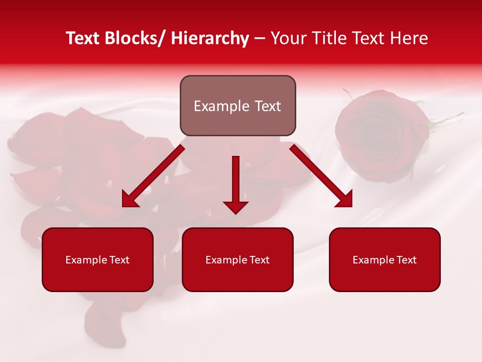 Petal Fabric Drop PowerPoint Template