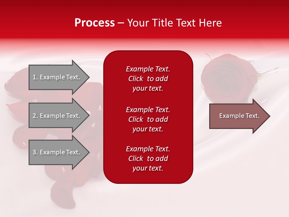 Petal Fabric Drop PowerPoint Template