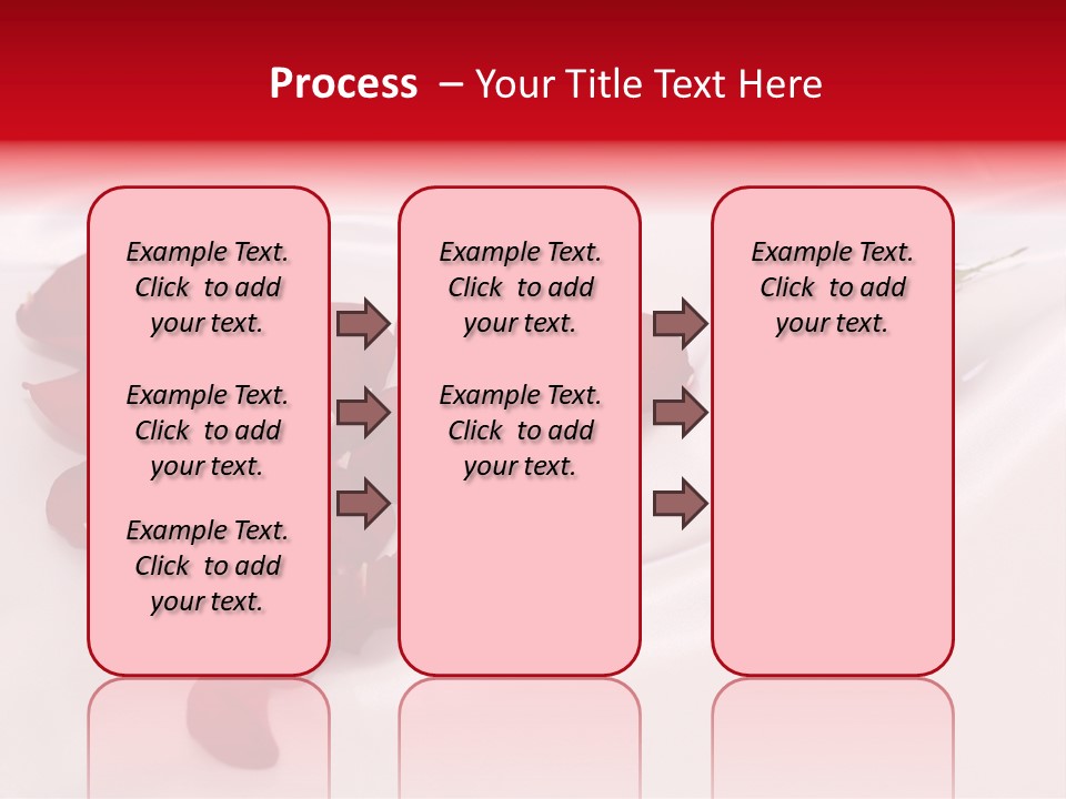Petal Fabric Drop PowerPoint Template