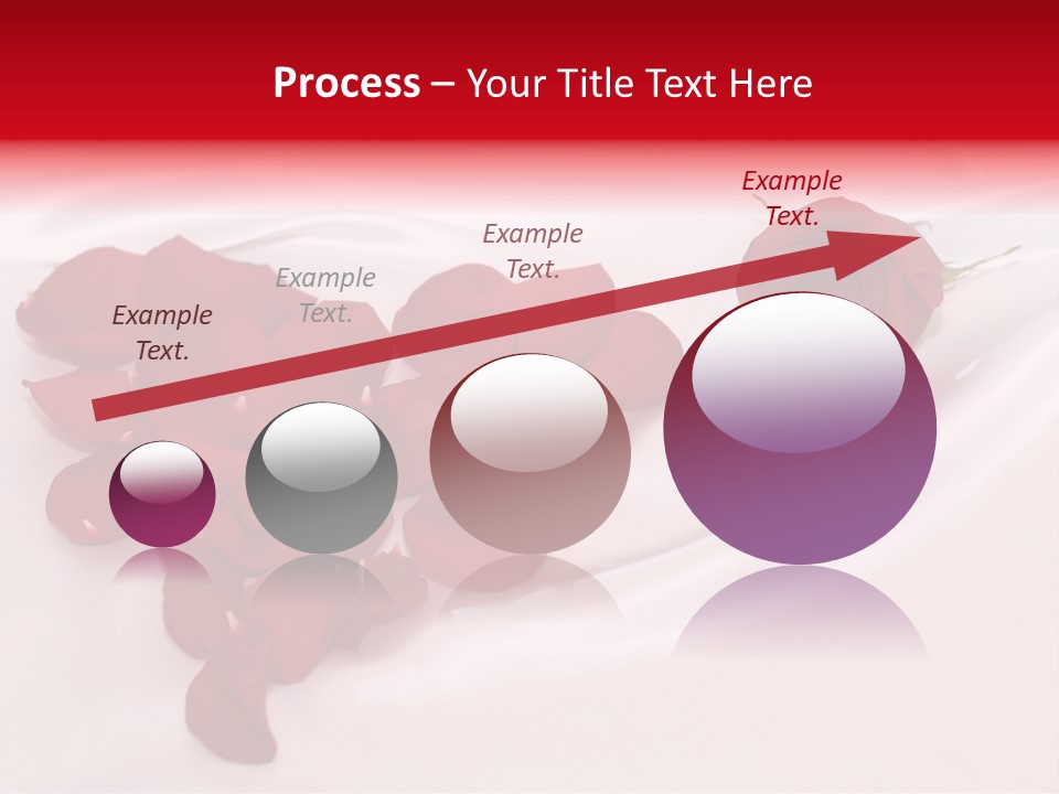 Petal Fabric Drop PowerPoint Template