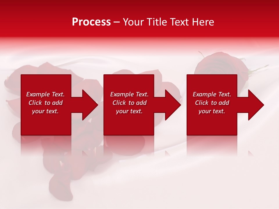 Petal Fabric Drop PowerPoint Template