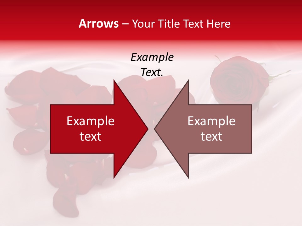 Petal Fabric Drop PowerPoint Template