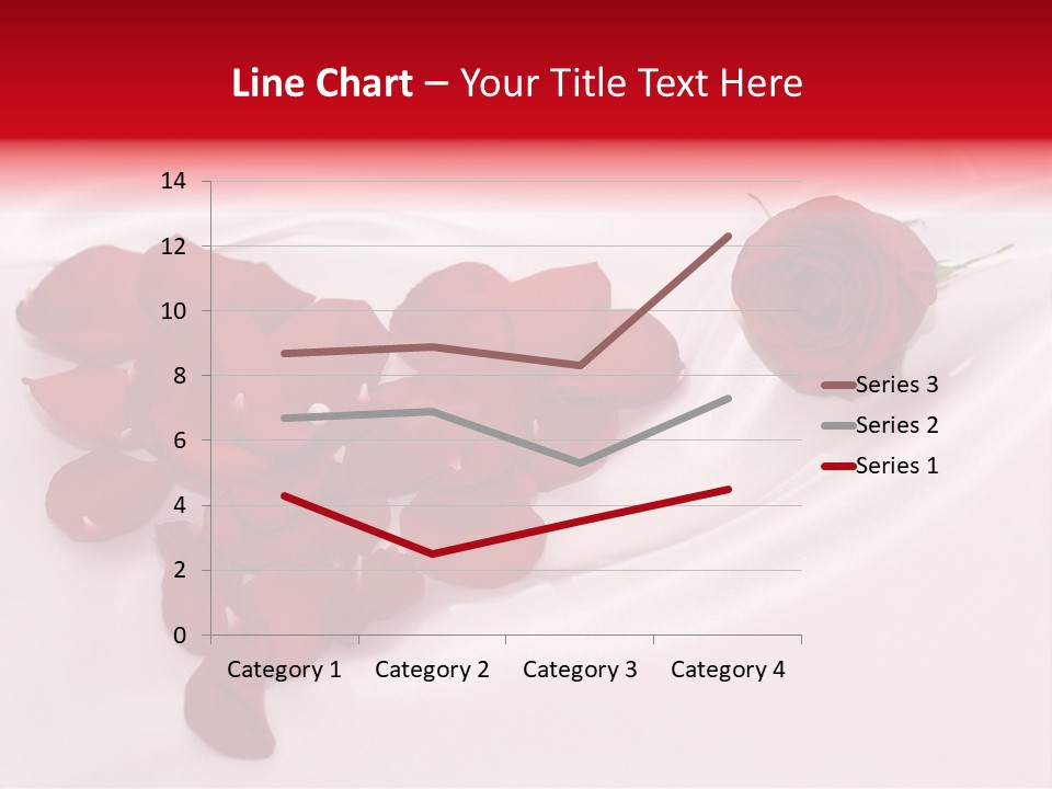 Petal Fabric Drop PowerPoint Template