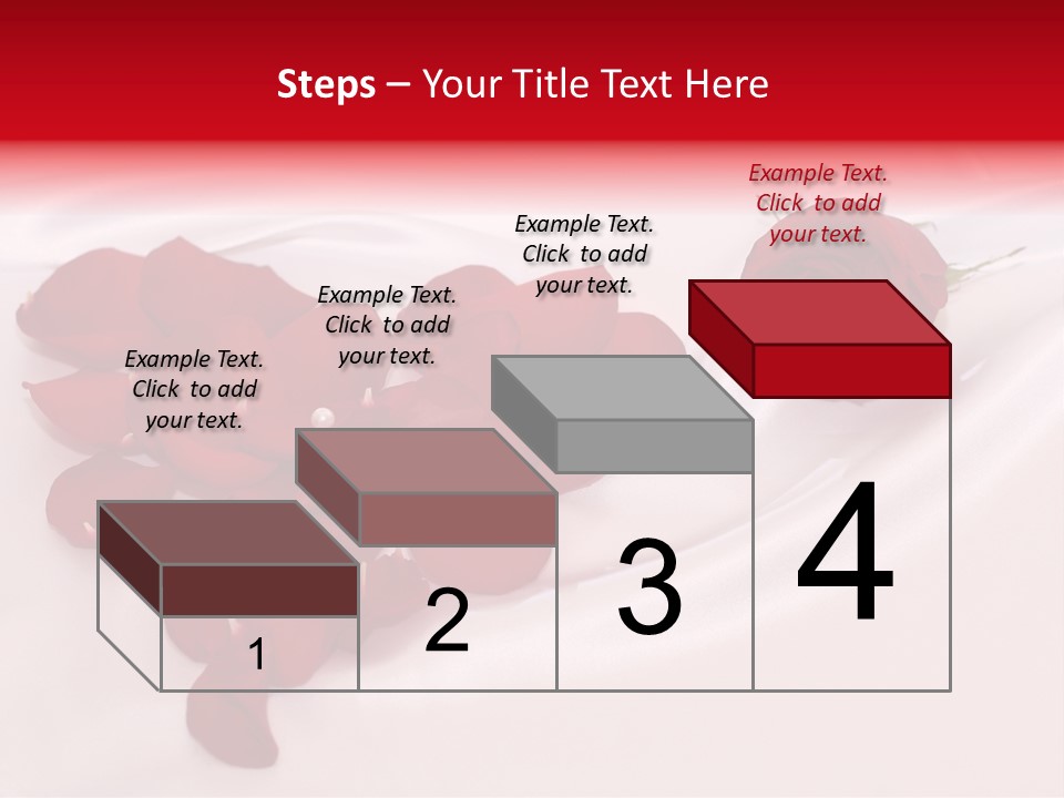 Petal Fabric Drop PowerPoint Template