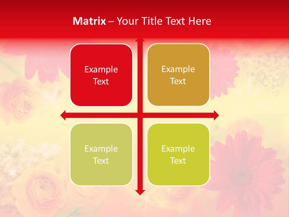 Natural Stars Blur PowerPoint Template