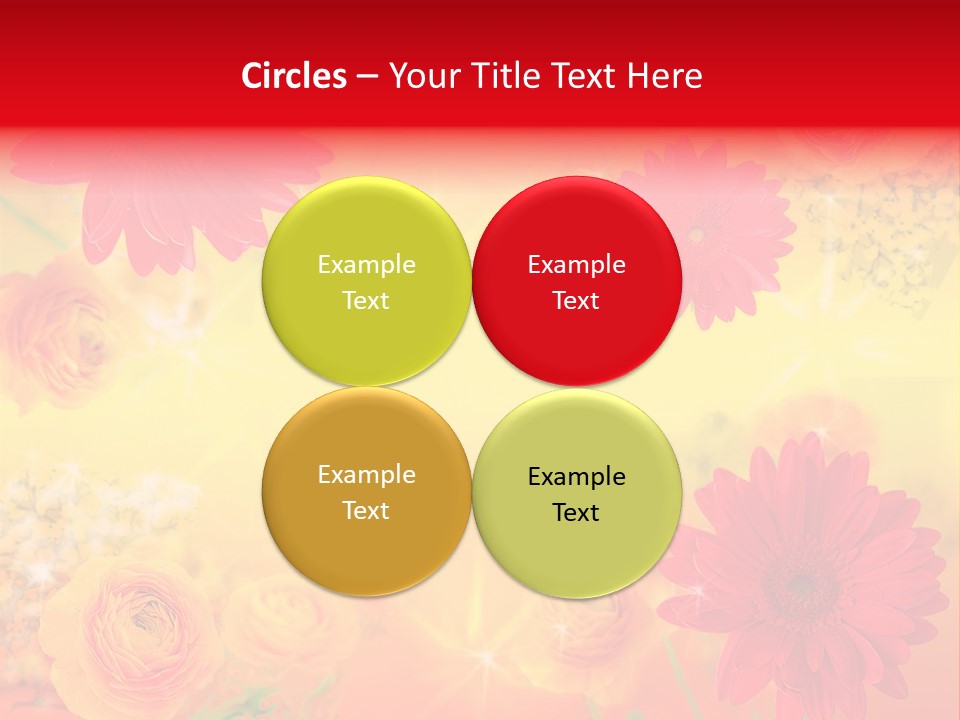 Natural Stars Blur PowerPoint Template