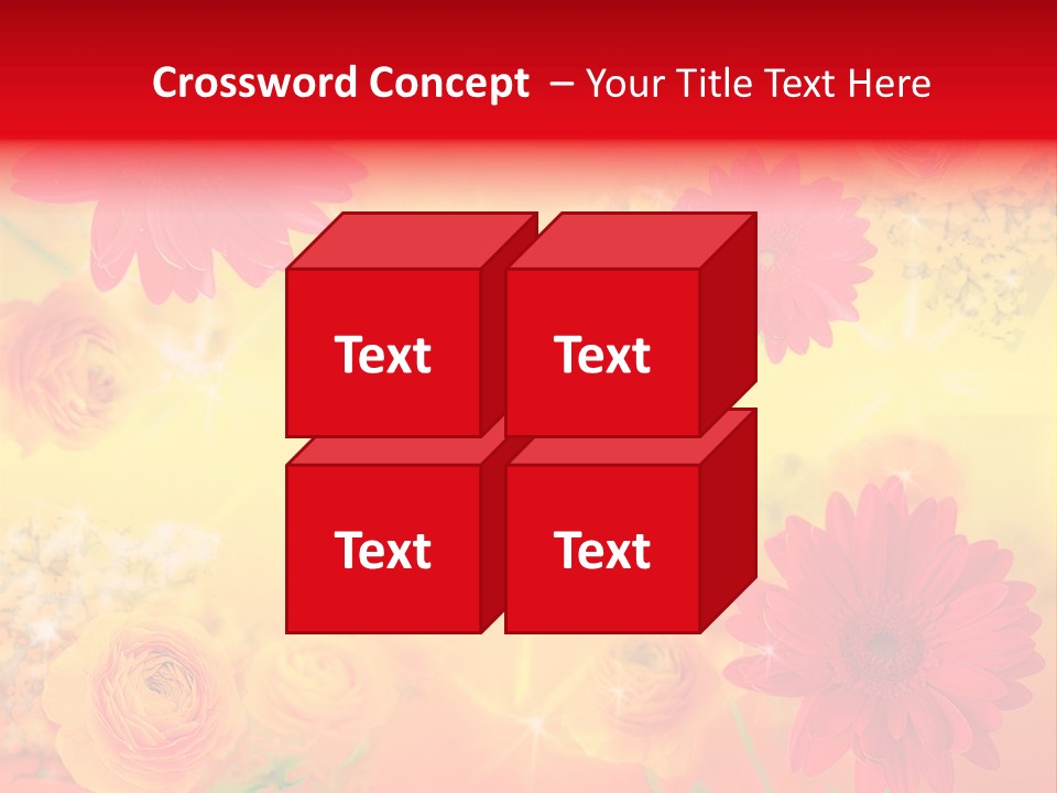 Natural Stars Blur PowerPoint Template