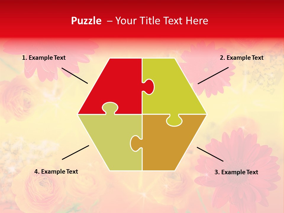 Natural Stars Blur PowerPoint Template