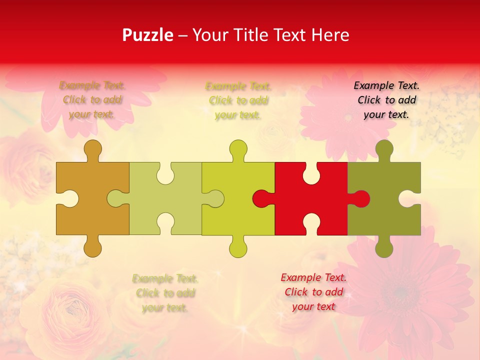 Natural Stars Blur PowerPoint Template