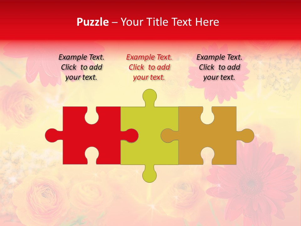 Natural Stars Blur PowerPoint Template