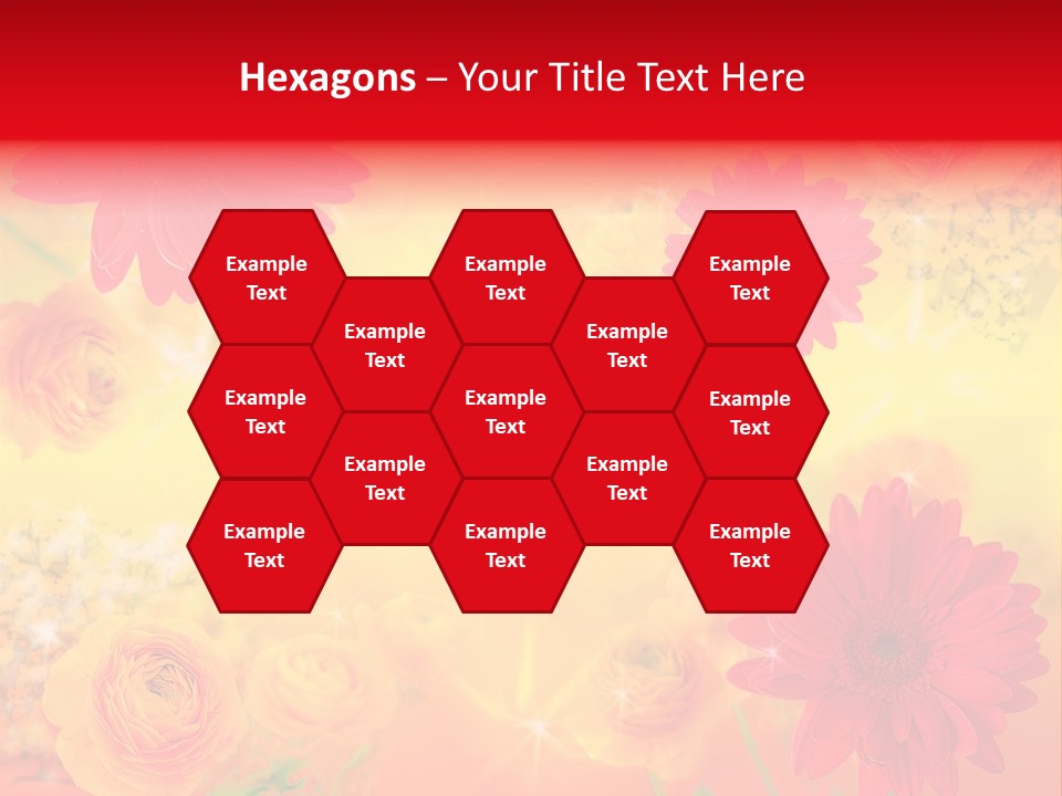 Natural Stars Blur PowerPoint Template