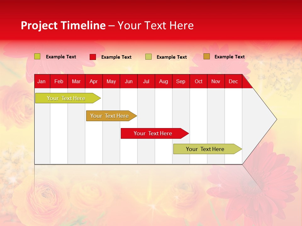 Natural Stars Blur PowerPoint Template