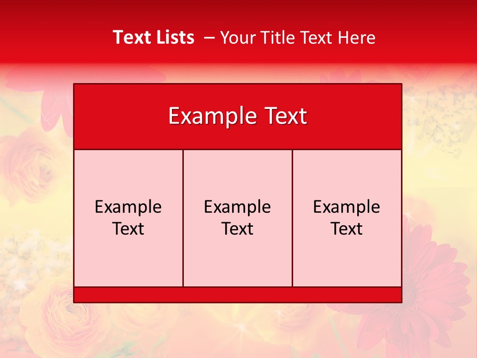 Natural Stars Blur PowerPoint Template