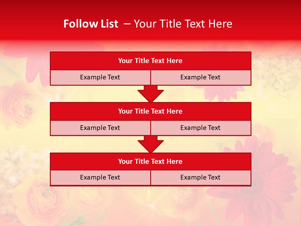Natural Stars Blur PowerPoint Template