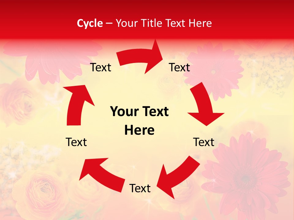 Natural Stars Blur PowerPoint Template