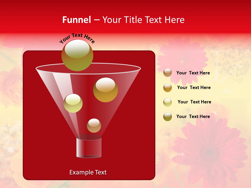 Natural Stars Blur PowerPoint Template