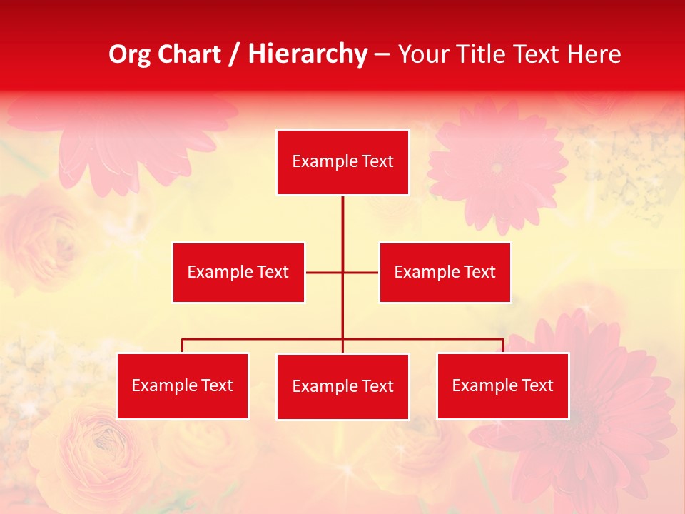 Natural Stars Blur PowerPoint Template