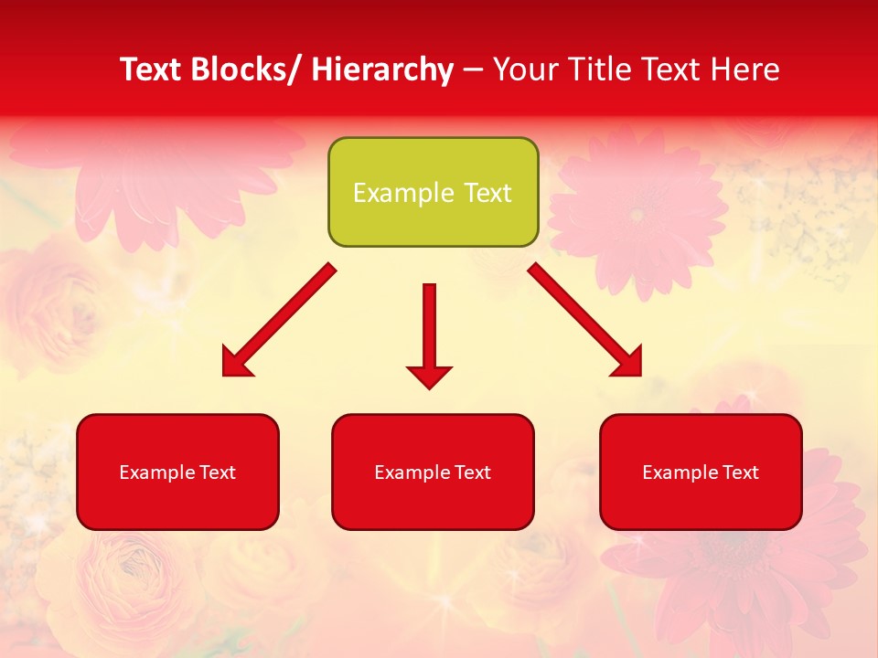 Natural Stars Blur PowerPoint Template