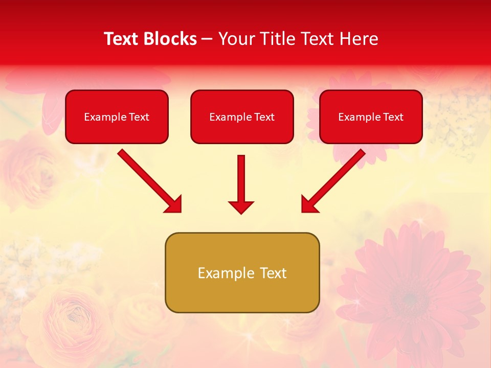 Natural Stars Blur PowerPoint Template