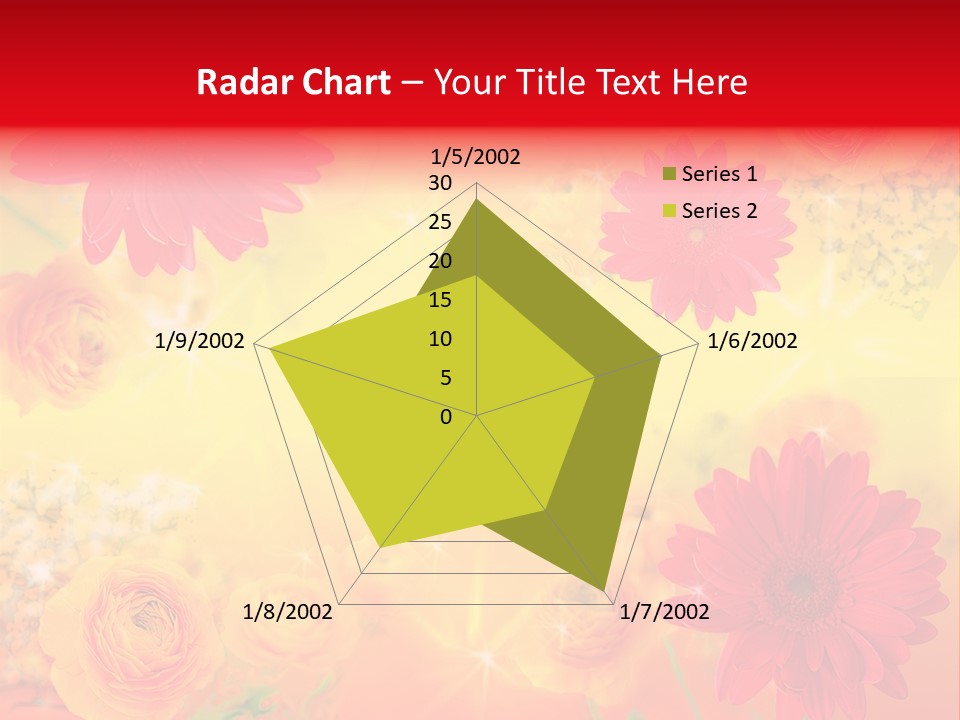 Natural Stars Blur PowerPoint Template