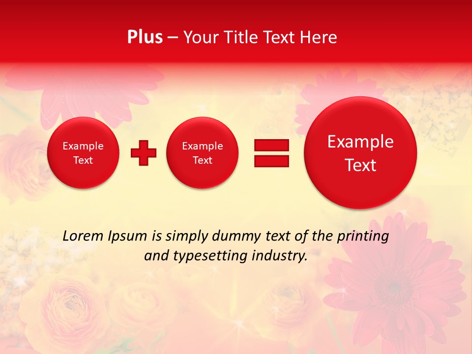 Natural Stars Blur PowerPoint Template