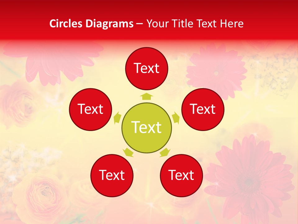 Natural Stars Blur PowerPoint Template