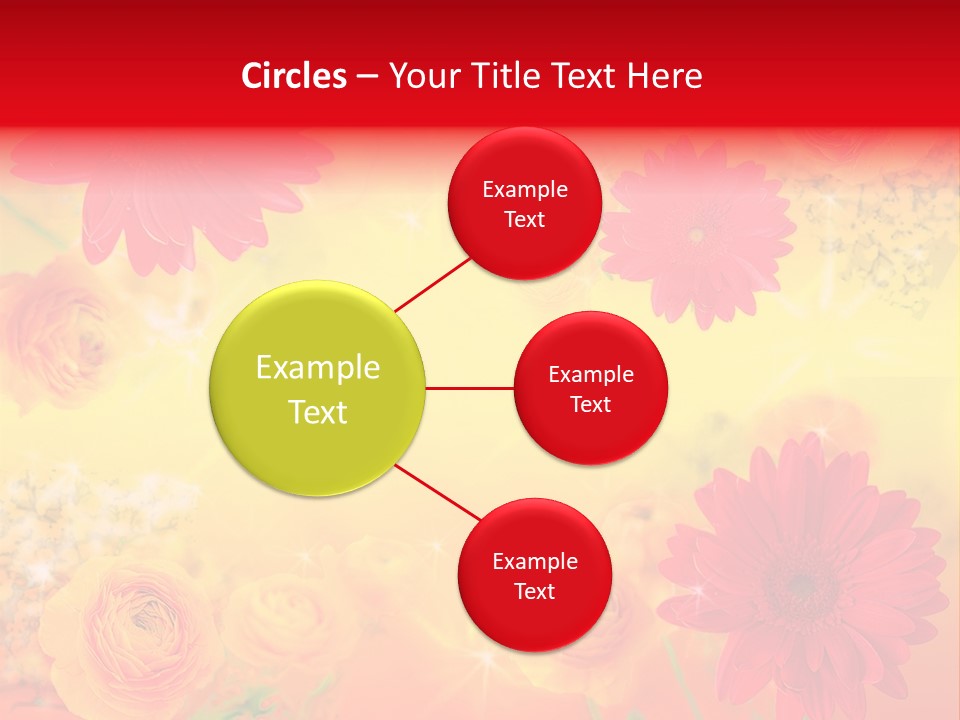 Natural Stars Blur PowerPoint Template