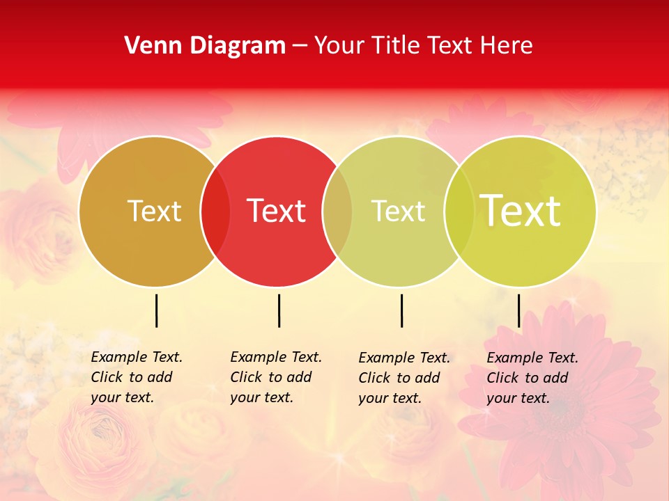 Natural Stars Blur PowerPoint Template